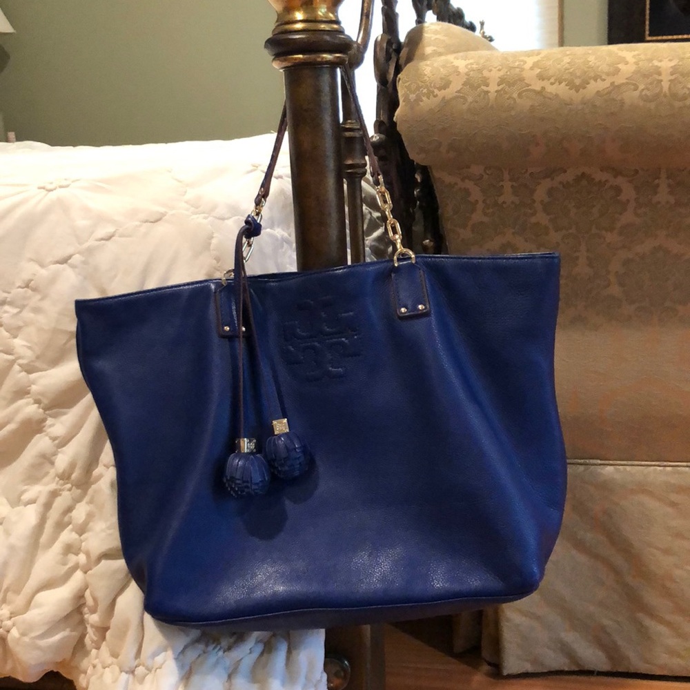 Bright Blue Tory Burch Purse